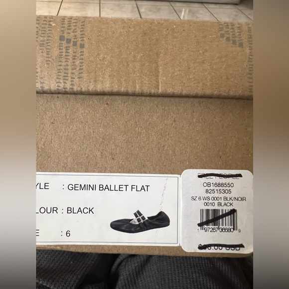Free People Gemini Ballet Flats, Sz 6 NIB - Picture 11 of 12